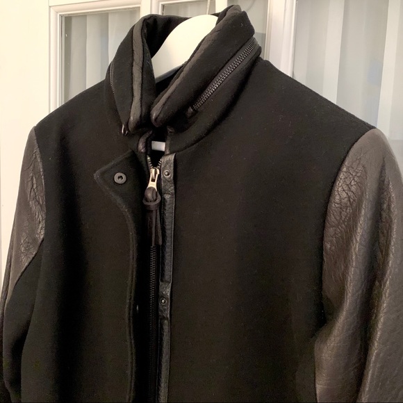 MACKAGE Wool & Leather Winter Coat/Jacket -  Small - Picture 3 of 16